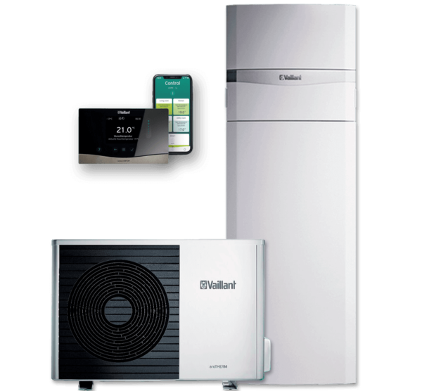 Aerotermia Vaillant Set Arotherm Split 6 Con Acumulacion Unitower Split Y Sensocomfort Vrc 720f